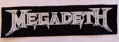 Megadeth Cloth Patch Sew On Badge Metal Rock Approx 2  X 7.5  (CP144) • $3.79