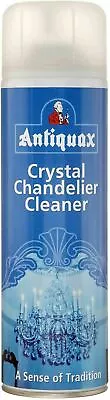 Rustins Antiquax Chandelier & Glass Crystal Cleaner Spray Transparent 500ml • £14.95