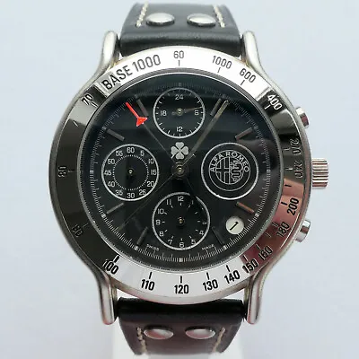 $3025.88 • Buy Alfa Romeo Classic Car Accessory Aviator Pilot Lemania 5100 Chronograph Watch