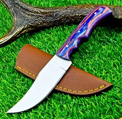 Stunning HANDMADE D2 Steel Blade Knife FULL TANG Hunting Skinning Knife EX-6179 • $0.99