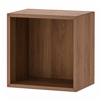 Ikea EKET Cabinet Storage Display Cube Shelf Brown Shelving Unit 35x25x35 Cm • £26.42