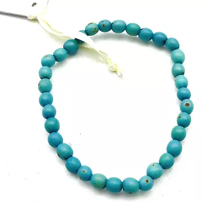 NOONDAY COLLECTION Teal Bead Stretch Bracelet Original Tags Ecuador Seeds • $12.74