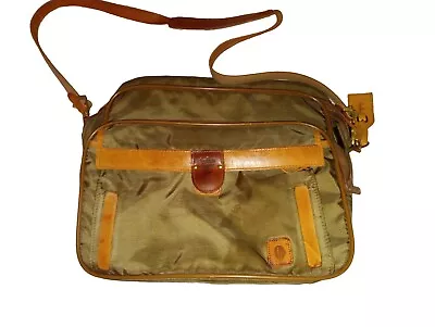 Vintage Hartmann Luggage Nylon With Leather Trim Carry On Shoulder Bag • $16.99