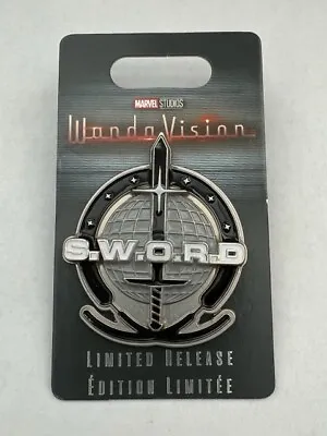 Sword Wanda Vision Marvel S.W.O.R.D Logo Disney Pin (B) • $17.95