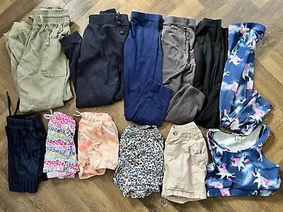 £8 • Buy Girls Clothes Bundle X12 Mix Of Shorts & Bottoms- Age 5-6 Years. Used