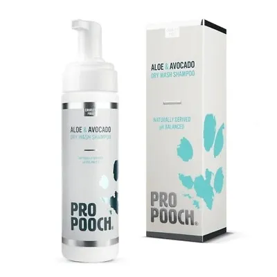 £9.99 • Buy 200ml Pro Pooch Aloe & Avocado Dry Dog Shampoo - PH Balanced Soothe Itchy Skin