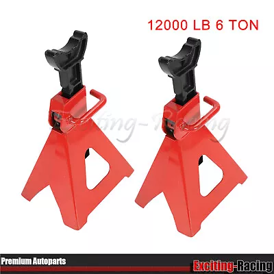 1Pair 6 Ton Jack Stands Heavy Duty Car Lifting Car Truck Lift Garage • $45.99