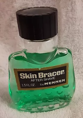 Vintage Skin Bracer After Shave By Mennon 1.5 Fl. Oz. Almost Full Nice Scent • $8.99