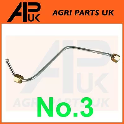 Fuel Injector Pipe No.3 For Massey Ferguson 165 168 265 175 178 180 184 Tractor • £12.49