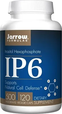 £19.57 • Buy Jarrow Formulas  IP6 (Inositol Hexaphosphate) - 120 Vcaps