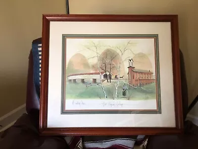 P Buckley Moss West Virginia Heritage Limited Edition Print Prof Matted/Framed • $125