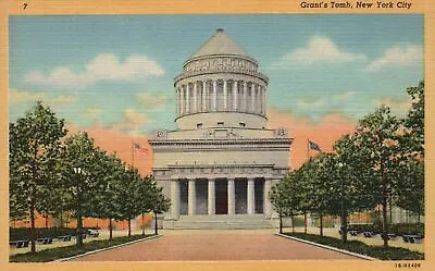 Vintage Postcard Grant's Tomb Historical Building And Landmark New York City NY • $8.97