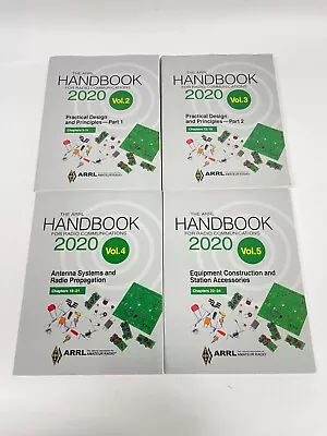 ARRL Handbook For Radio Communications 2020 Volumes 2 3 4 5 Chapters 5-24 • $29.99