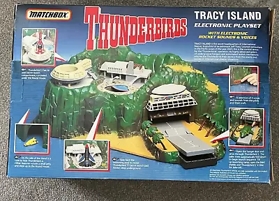 £19.99 • Buy Vintage 1993 Matchbox Thunderbirds Tracy Island Box & 1999 Carlton Tracy Island