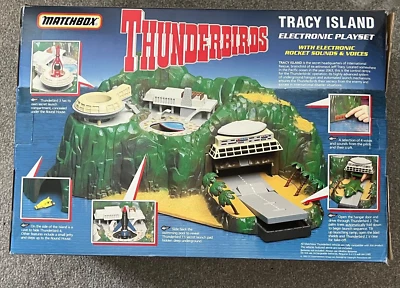 £19.99 • Buy Vintage 1993 Matchbox Thunderbirds Tracy Island Box & 1999 Carlton Tracy Island