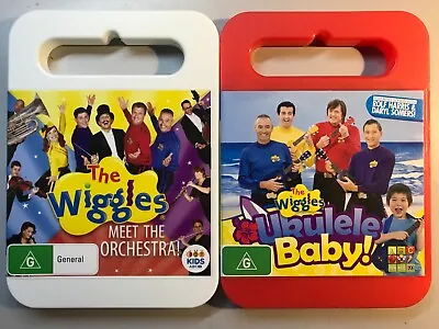 The Wiggles Meet The Orchestra & Ukulele Baby DVD Lot Bulk R4 Kids ABC • $20