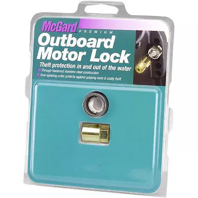 McGard 74049 Motor Outboard Lock 6-30HP  5/16 -18 Thread Fit THEFT PROTECTION!! • $102.30