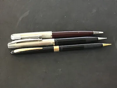 Vtg Mechanical Pencil Parker Sheaffer Set Of 3 • $23