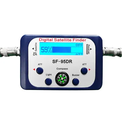 SF-95DR Digital Satellite Finder Tester Meter TV Signal Receiver Sat Finder • $16.63