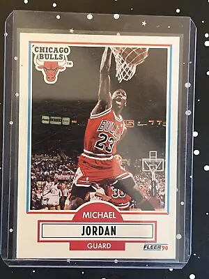 🚨1990 Fleer Michael Jordan #26 Basketball Card Bulls 🚨 MINT! • $0.99