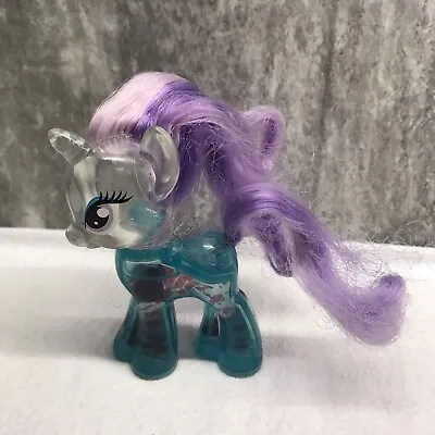 My Little Pony Mint Water Diamond Blue Unicorn With Purple Hair Hasbro 2014 • £3.99