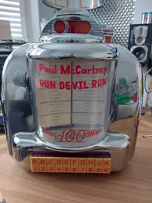 PAUL McCARTNEY RUN DEVIL RUN PROMOTIONAL ONLY JUKEBOX WALL BOX ONLY 40 WORLDWIDE • £2100