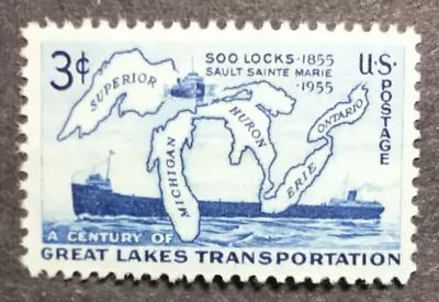 US Scott #1069 Soo Locks 3 Cent MNH • $0.99