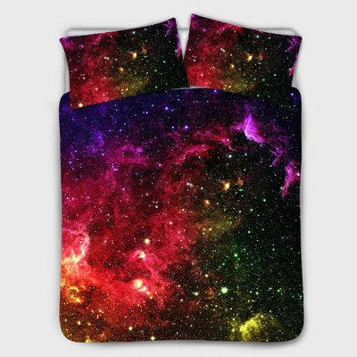 $47.99 • Buy Fashion Galaxy Bedding Cover Bedspread Sheet Set Comfy Quilt Twin Queen King New