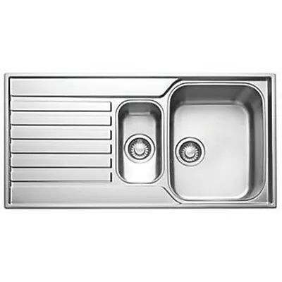 Franke Ascona Inset Sink Stainless Steel 1.5 Bowl 1000 X 510mm Asx 651 • £179.99