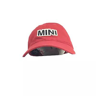 MINI Cooper Red Baseball Cap Hat Adj. Mens Size Cotton • $14.99