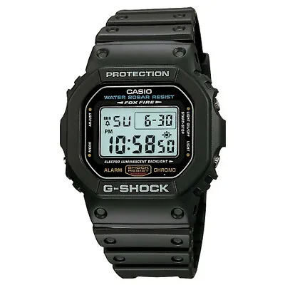 Casio G-Shock Origin Edition Digital Black Mens Watch G-Shock DW-5600E-1 DW56... • $129.90