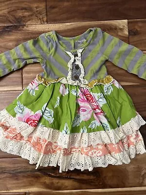 Mustard Pie Size 2T Dress  Ruffle • $19.88