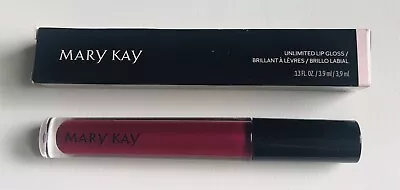 New In Box Mary Kay Unlimited Lip Gloss Berry Delight #153485 Full Size • $9.50