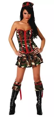 NWT Sexy ROMA Triage ARMY MEDIC Medic ER M.a.s.h. MASH Nurse HALLOWEEN Costume • $50.57