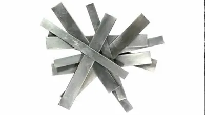 Sheet Metal Strips Aluminum 5052-H32 .090THK. 0.50  X 12.0  (10 Pcs) • $10