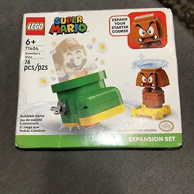 LEGO Super Mario Goomba’s Shoe Expansion Set 71404 Building Kit 76 Pieces  • $11