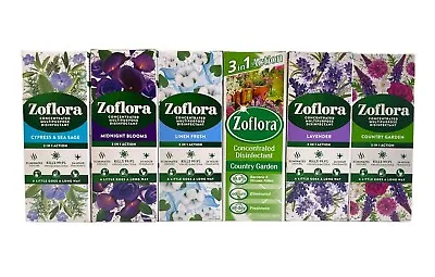 Zoflora Concentrated Multipurpose Disinfectant 120/250/500ml 25+ FRAGRANCES • £12.99