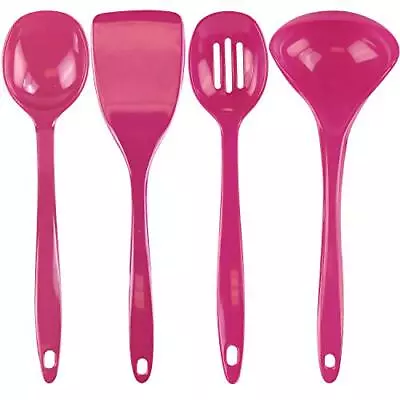 Melamine Cooking Utensils Set Anti-Scratch Heat Resistant Cooking Utensils 4Pcs • $23.71