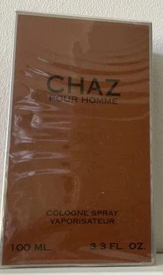 $89 • Buy Chaz  Pour Home 3.3oz Men's Eau De Cologne New In Box Sealed Discontinued