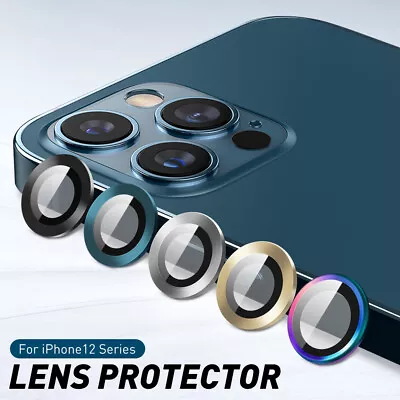 $4.99 • Buy For Apple IPhone 14 13 12 Pro Max Camera Lens Screen Protector Tempered Glass