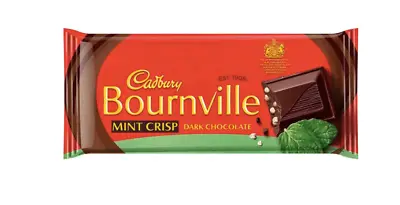 Cadbury Bournville Mint Crisp Dark Chocolate 16 X 100g Bars Best Before 02/05/24 • £19.99
