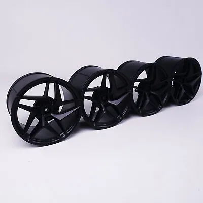 Custom 4 Pcs Black Painted Rims For LEGO 42115 42083 Cada Lafer 1:8 Car V7 • $27.46