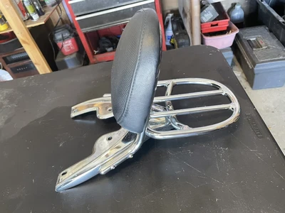 $200 • Buy 02-06  VROD VRSC Passenger Back Rest Baseplate Luggage Rack Genuine Harley