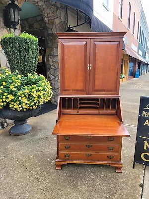 Outstanding American Slant Front Secretary By Maddox Furniture Co. 20thc • $796