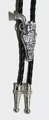 Gun & Holster Western Bolo Tie Cowboy Bootlace Fancy Dress Line Dance Ware • £9.99