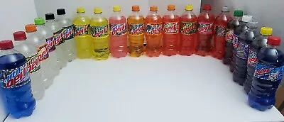 Huge Mountain Dew Bottle Bundle Liberty Brew Dew Sa Flash  Rare  Discontinued • $120