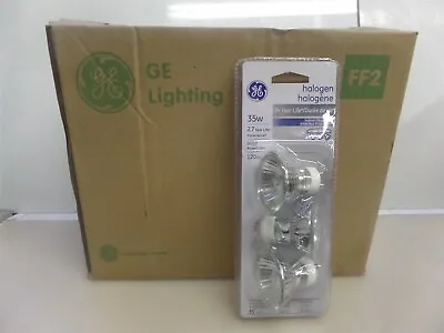 Lot Of 36 New GE Halo 35w 120v Indoor Floodlight Light Bulbs Q35GU10/CD3-TGT • $29.95