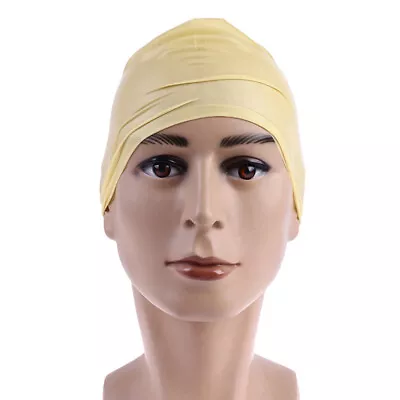 Fake Latex Flesh Skin Unisex Bald Head Wig Cap Rubber Skinhead Costume Prank • $7.07