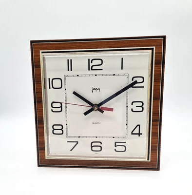 Horloge electrique Japy 1960 fond noir