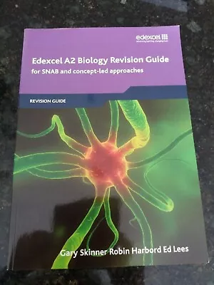 Edexcel A2 Biology Revision Guide For SNAB • £6